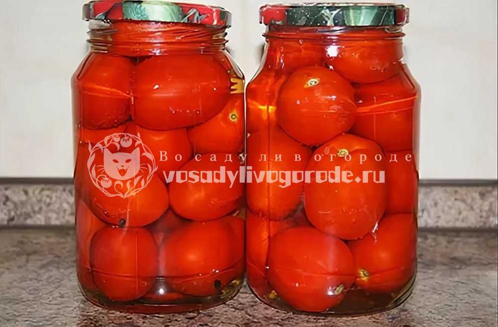 Консервированные помидоры в яблочном соке без стерилизации
