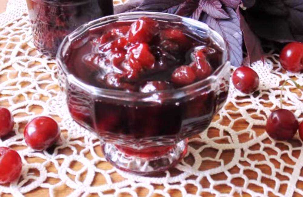 Варенье из вишни без косточек на зиму — 6 простых рецептов
