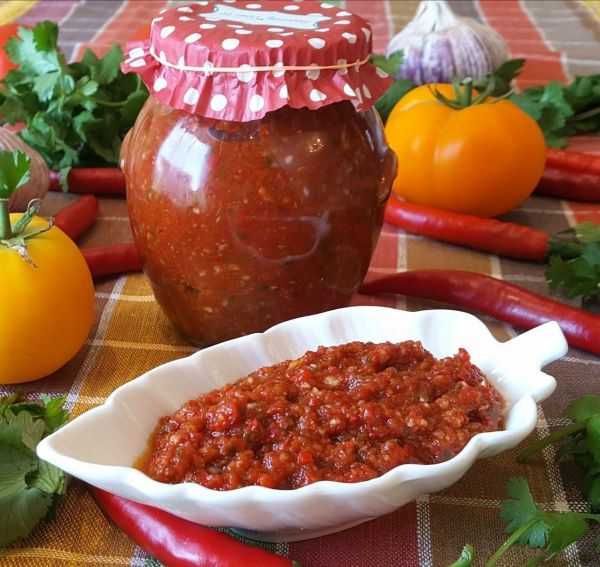 Домашняя аджика- абхазские и грузинские рецепты на зиму и на лето