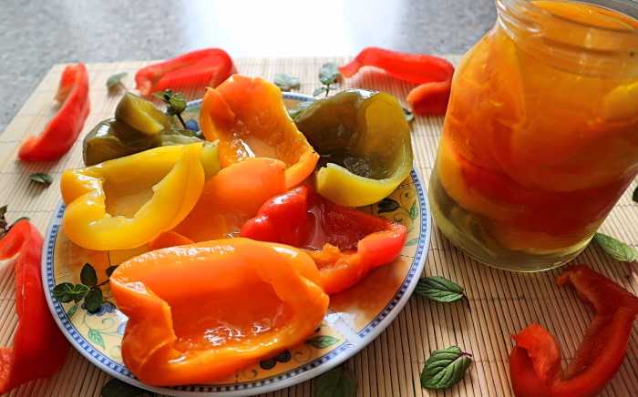 Маринованный болгарский перец на зиму: 9+ рецептов с фото