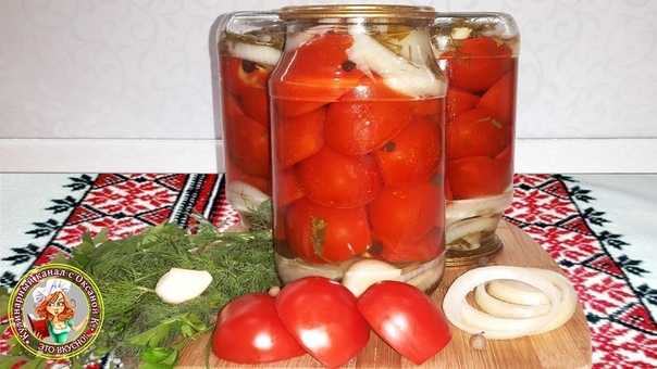 Вкусные рецепты консервированных помидоров половинками на зиму, с уксусом и без