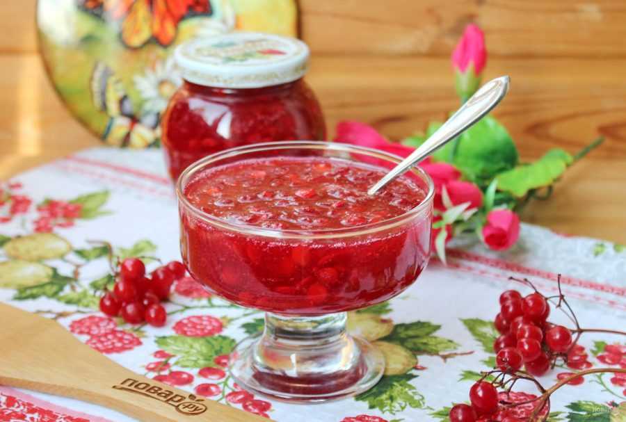 Как заготовить целебную ягоду калину с медом на зиму – домашние заготовки