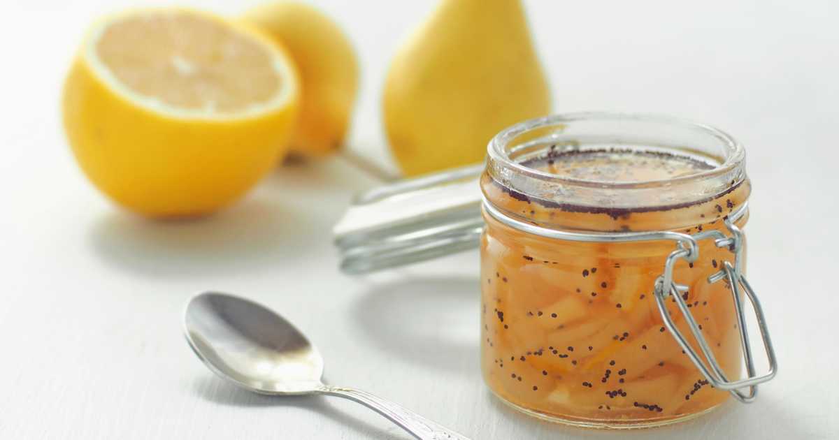 Варенье из груш с маком на зиму: 2 лучших пошаговых рецепта приготовления