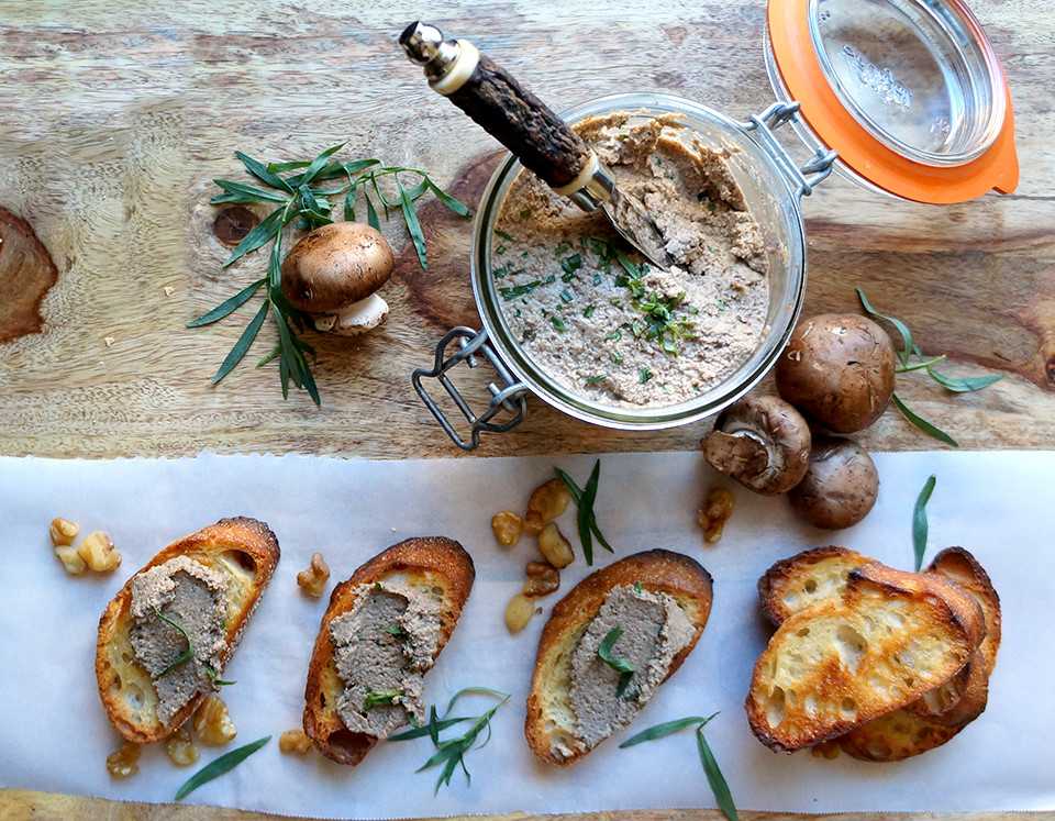 Как сделать грибной паштет из шампиньонов: фото и рецепты блюд из грибов