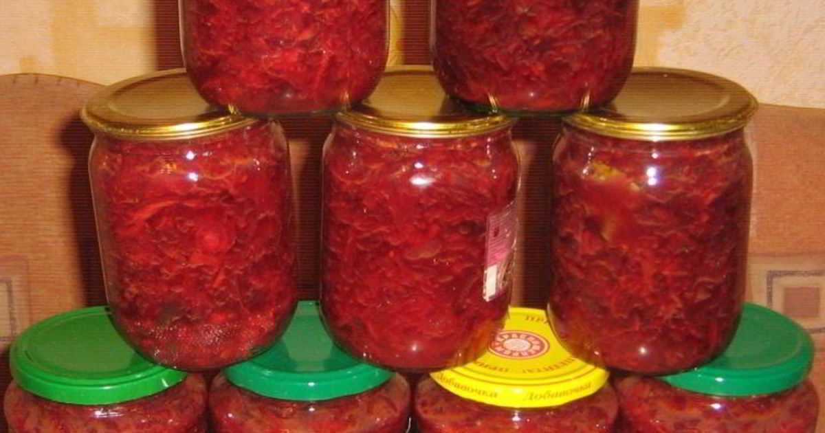 Борщ на зиму в банках - рецепты с капустой и томатной пастой: вкусно и просто