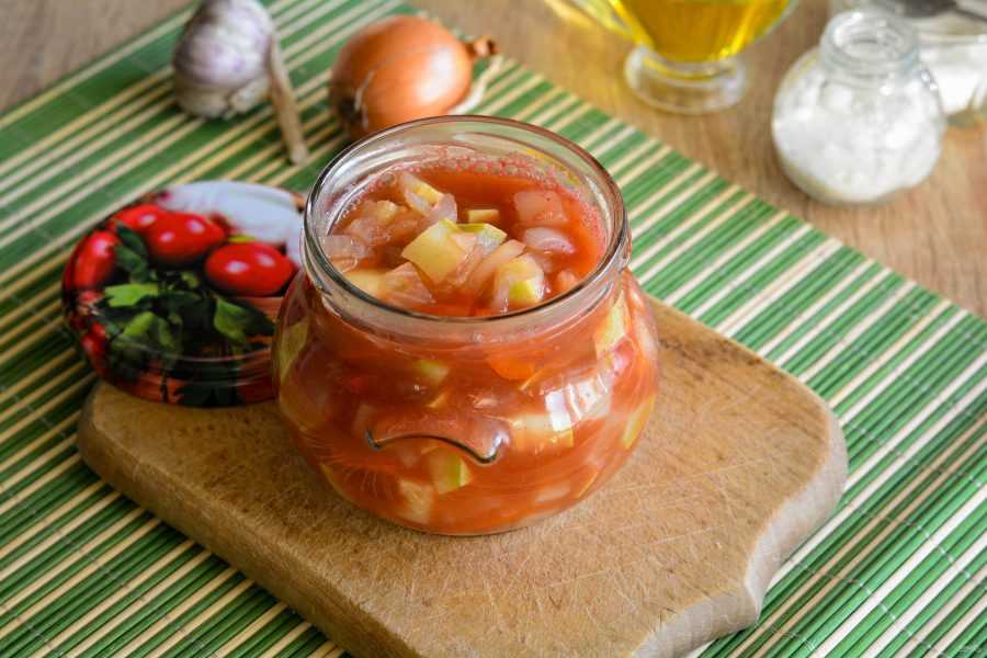 Анкл бенс из кабачков с помидорами и перцем - самый вкусный рецепт на зиму