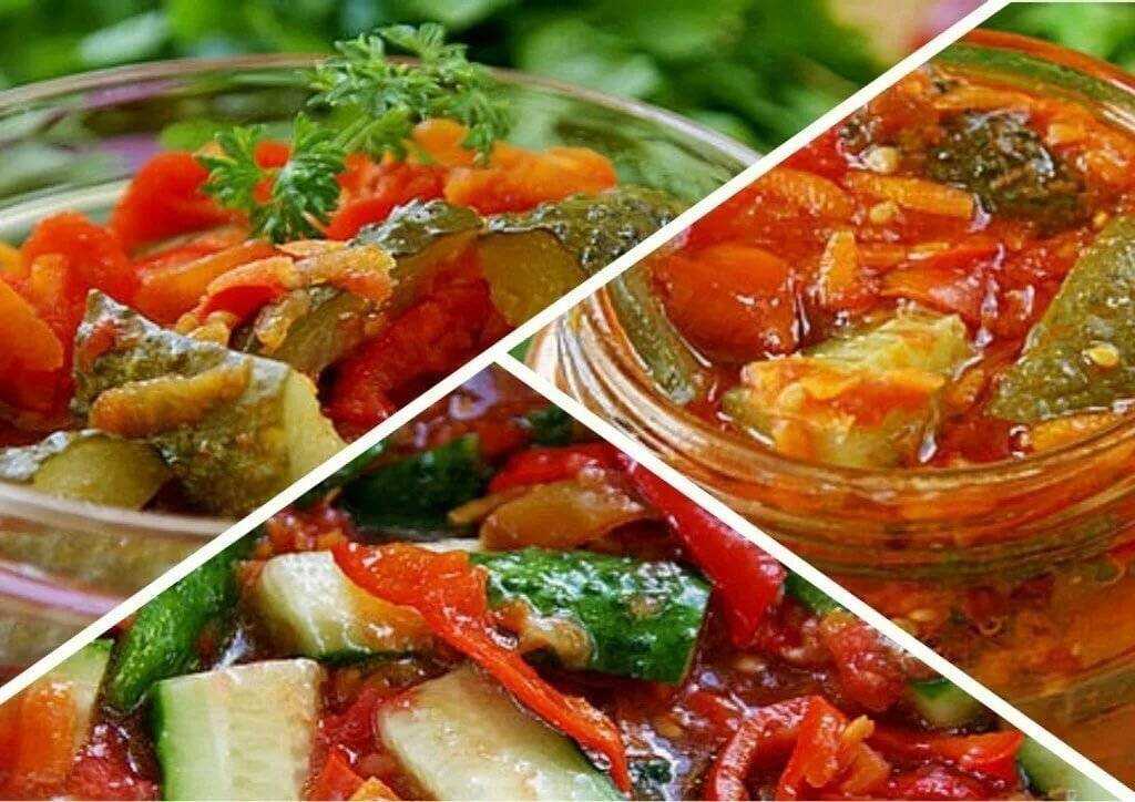 Салат из зелёных помидоров с болгарским перцем на зиму рецепт с фото пошагово и видео - 1000.menu