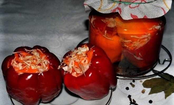 Болгарский перец фаршированный на зиму - 14 домашних вкусных рецептов