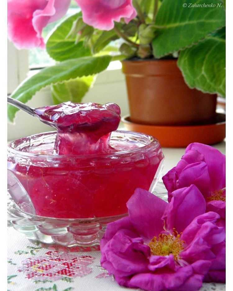 Топ-6 рецептов варенья из лепестков роз