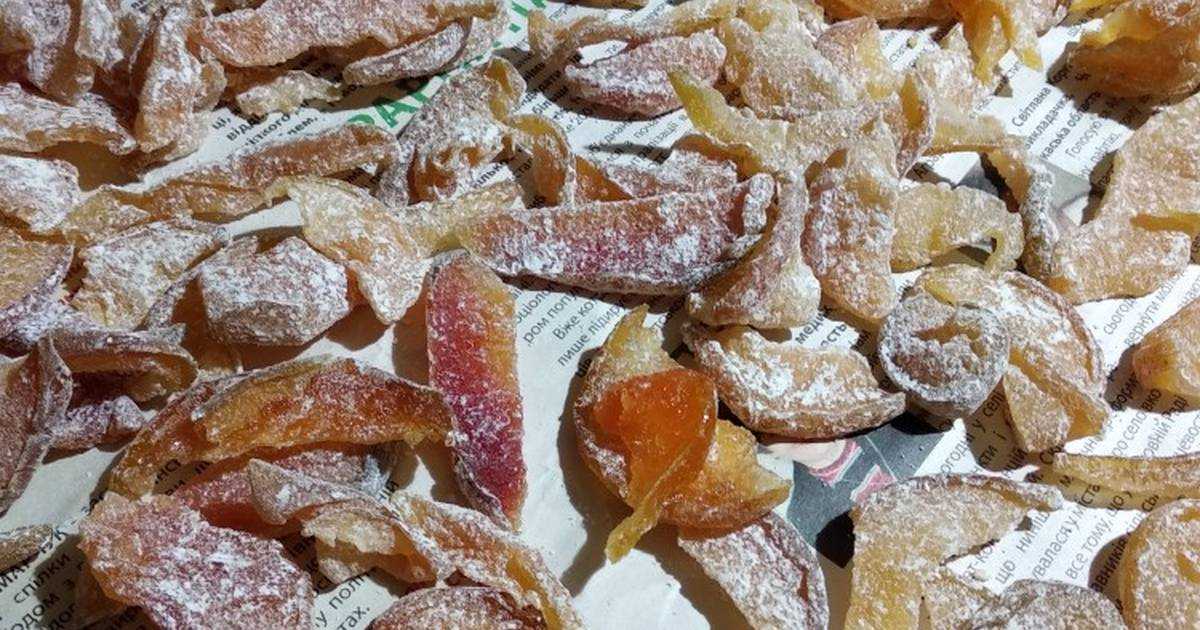Мамин рецепт цукатов из груш на зиму с фото пошагово