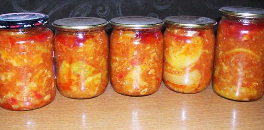 Салат тещин язык из кабачков на зиму: 5 рецептов салата с томатной пастой